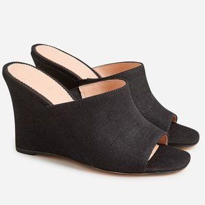 J.Crew Bianca woven wedge sandals